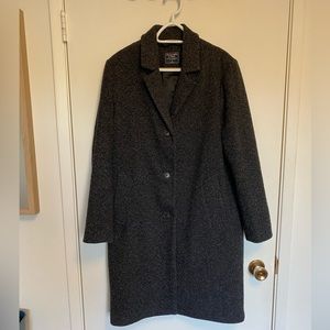 Abercrombie & fitch oversized wool coat